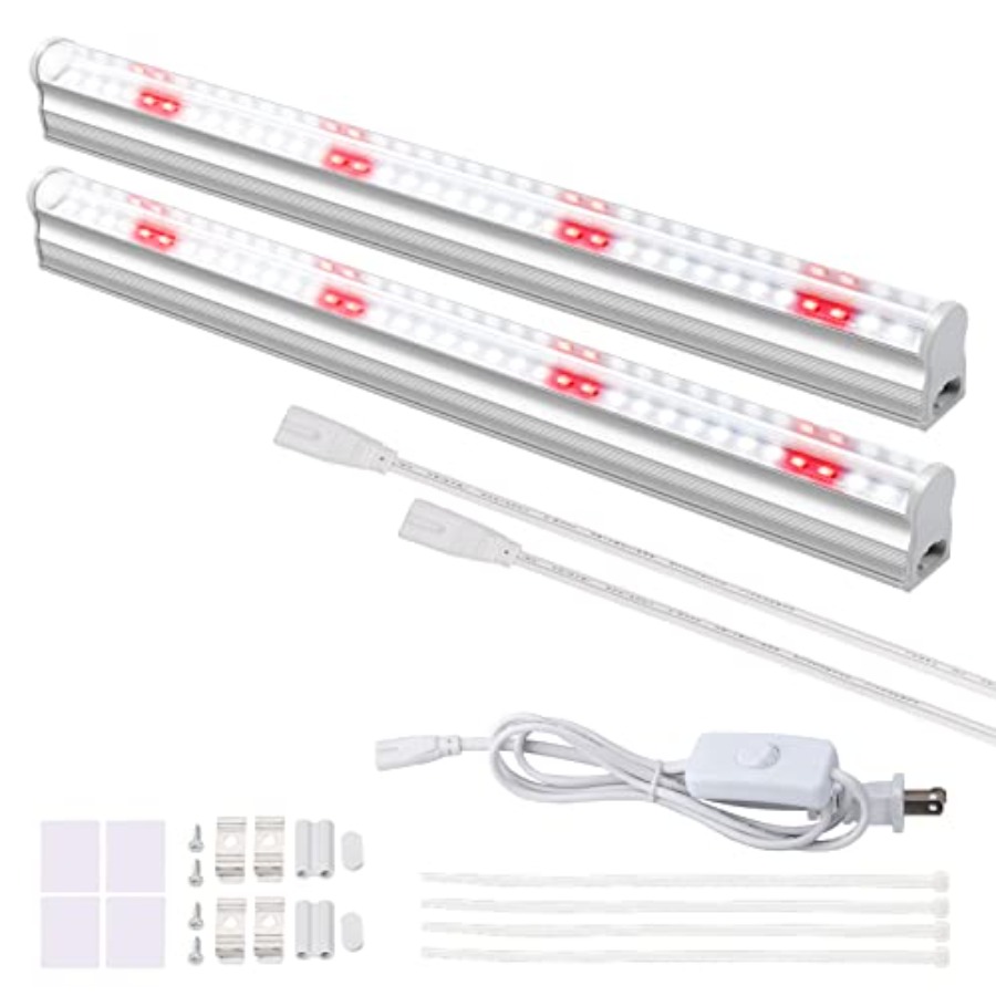 Grow Light Led - LED-kweeklichtbalken voor binnenplanten, zonlicht-kweeklamp met volledig
