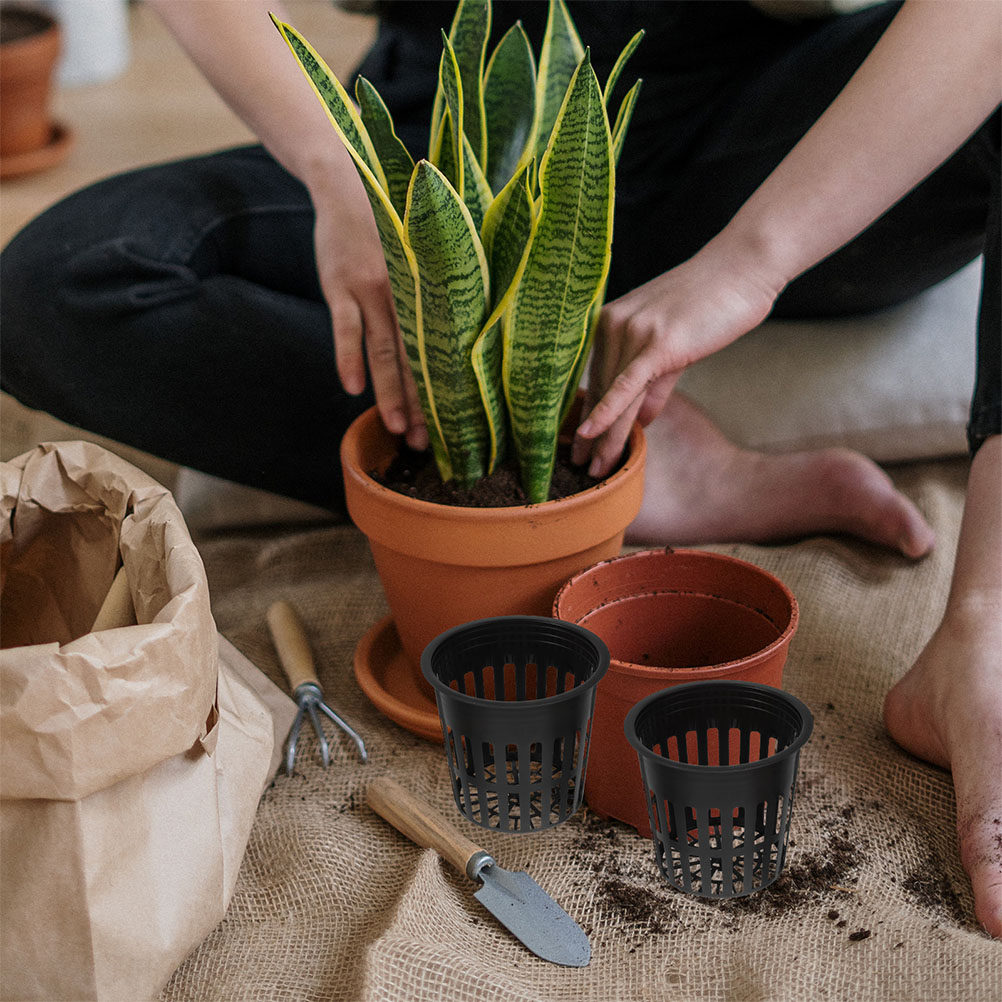 Plant Pot - 15 stuks netpotten hydrocultuurmand 4 inch