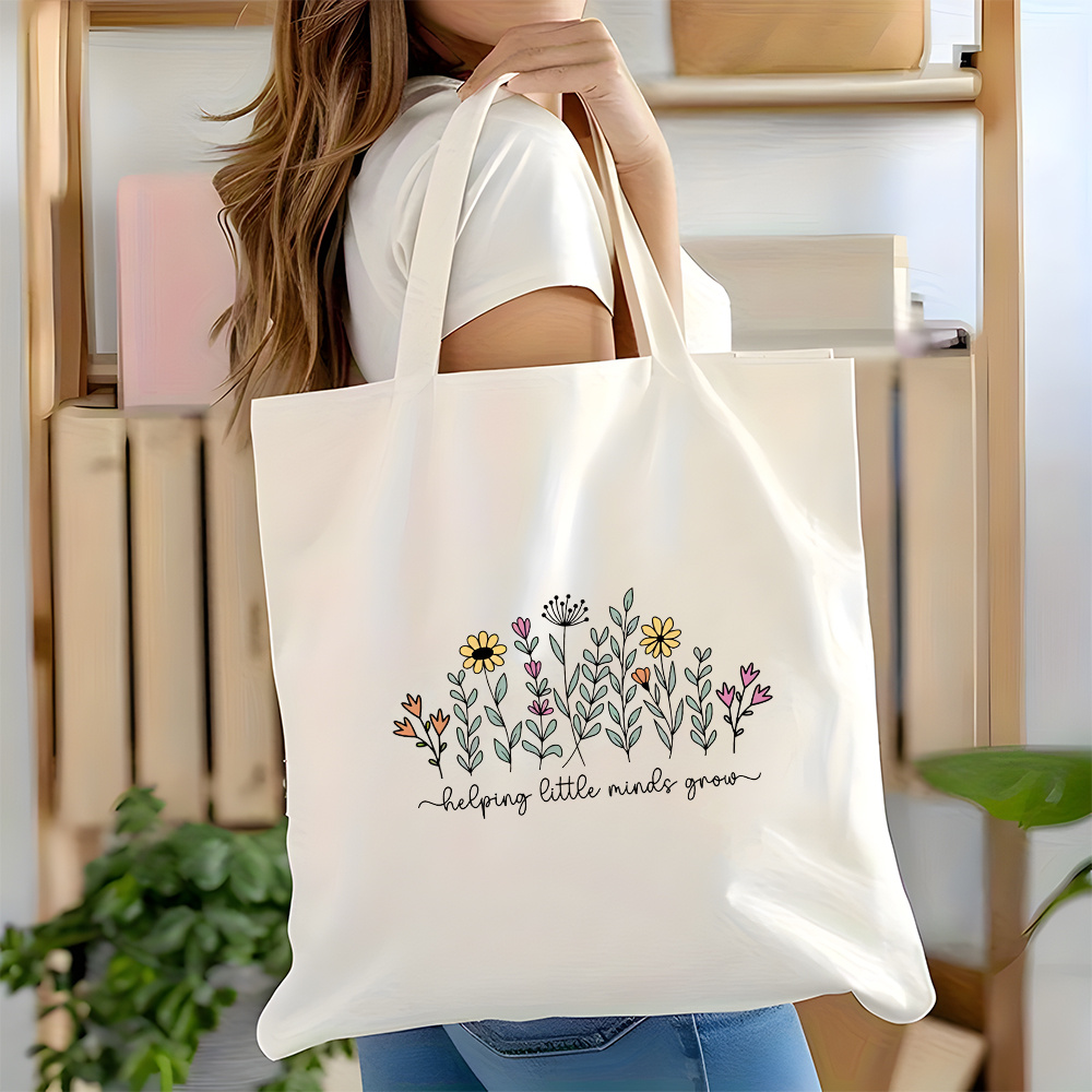 Grow Bag - 1-delige dubbelzijdig bedrukte 'Helping Your Little