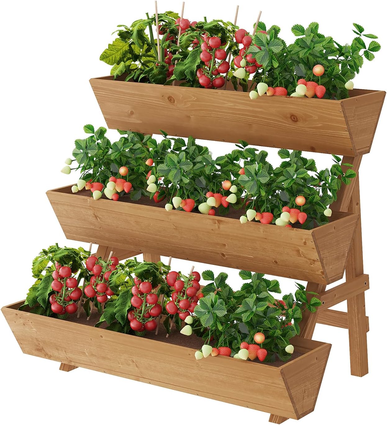 Raised Garden Bed - Tuinieren op patio & balkon, hout,
