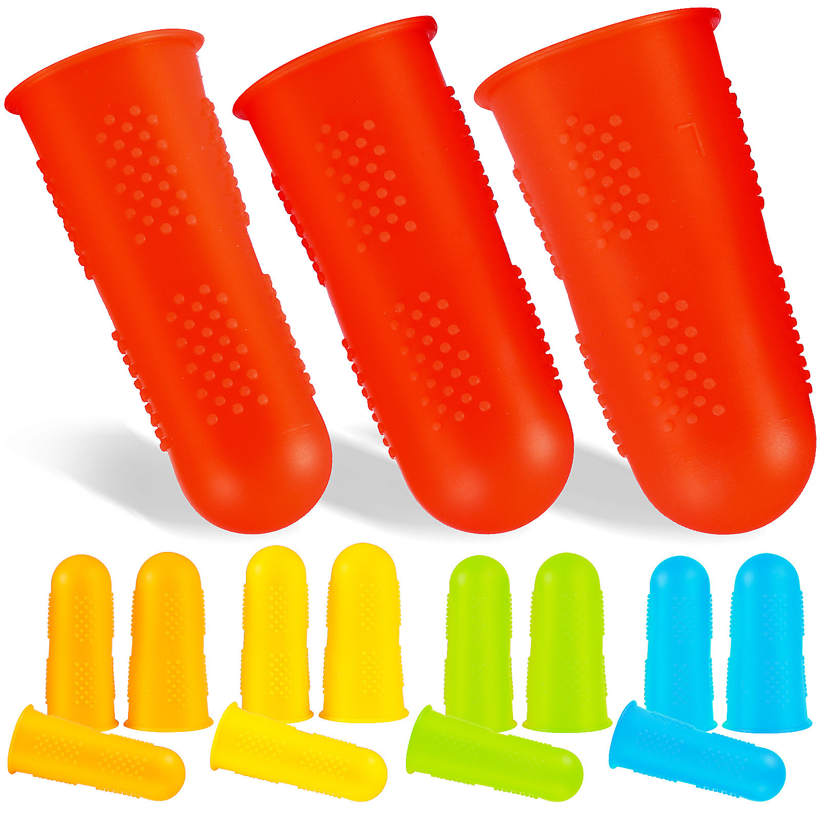 Garden Gloves - 15 stuks vingerbeschermers, zachte, elastische siliconen