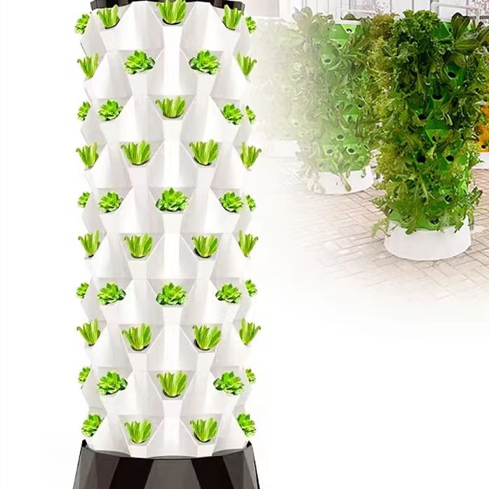 Hydroponic Kit - Automatische druppelirrigatiesystemen voor landbouw, hydroponisch torensysteem,