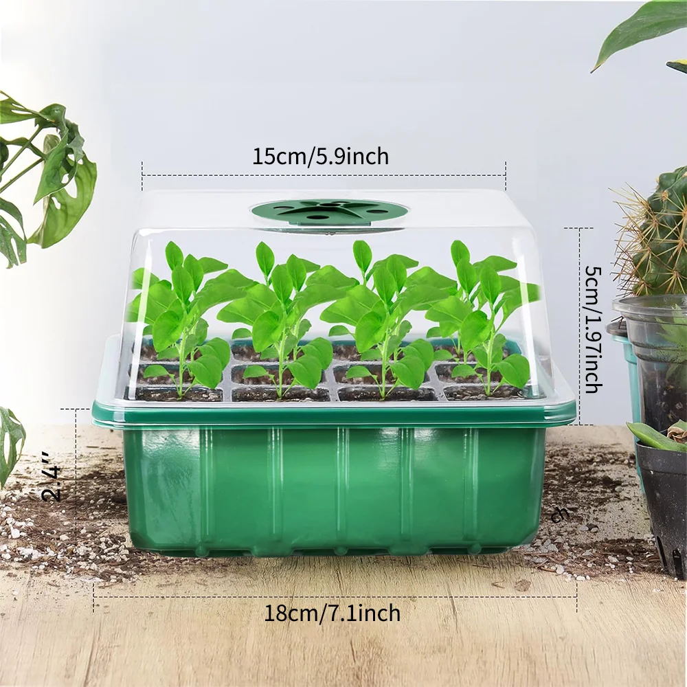 Zaai- en kweekbak met plantenv - Seed Starter Tray recensie en prijs