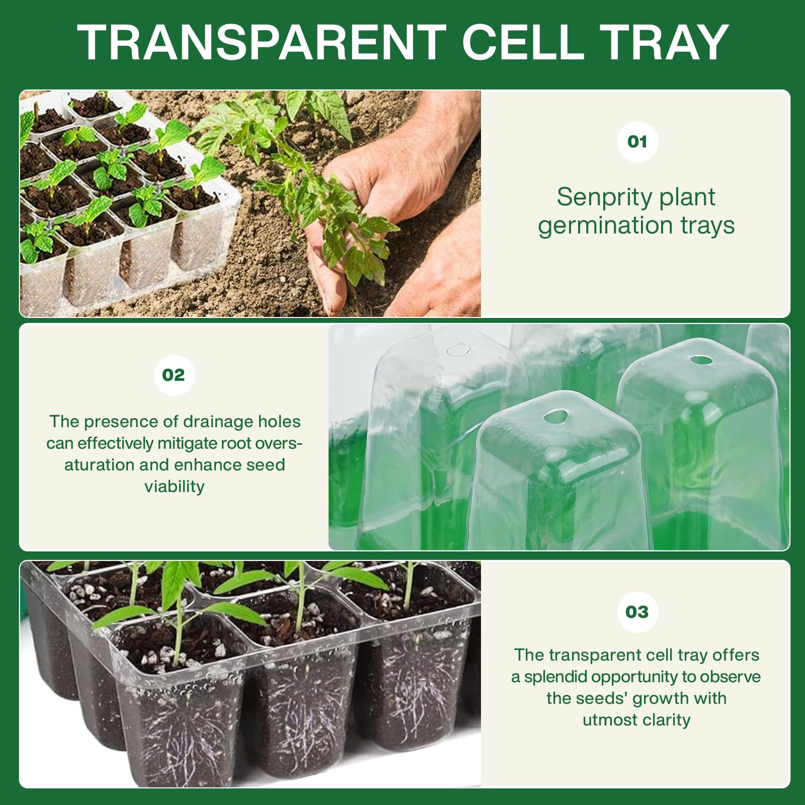 Zaai- en kweekbak met plantenv - Seed Starter Tray recensie en prijs