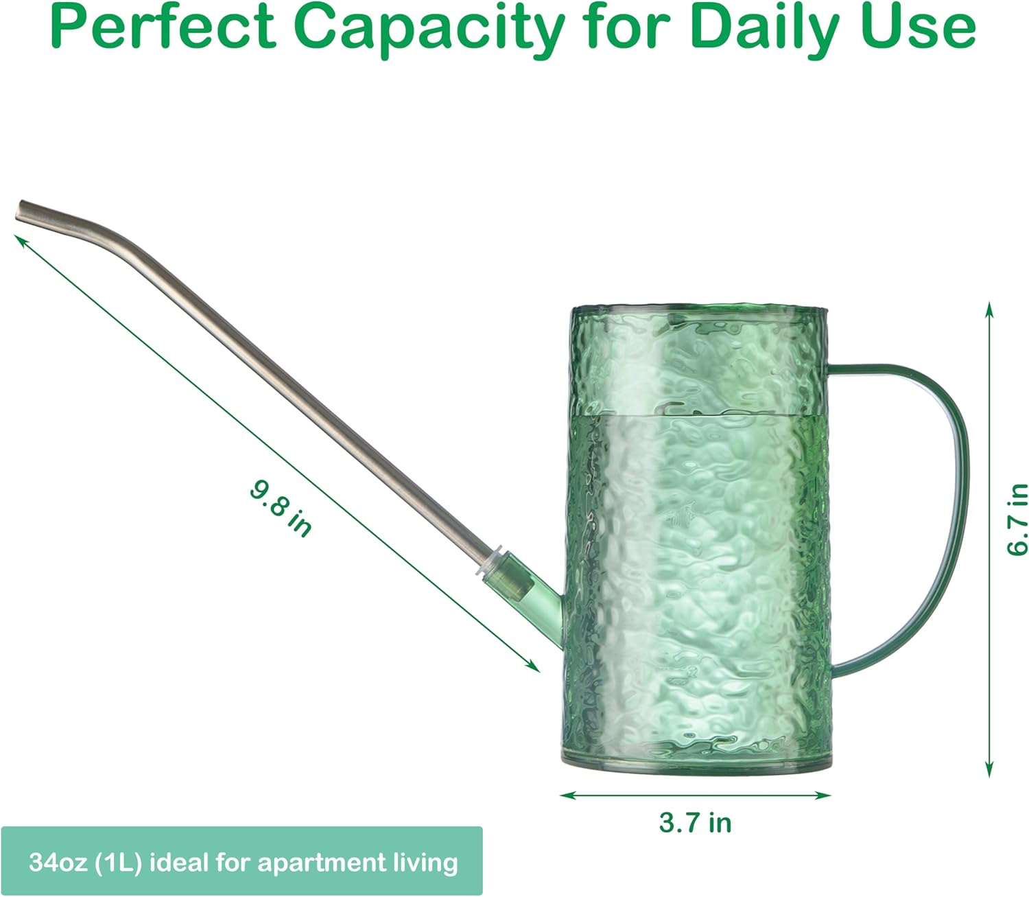 Kleine gieter voor kamerplante - Watering Can recensie en prijs