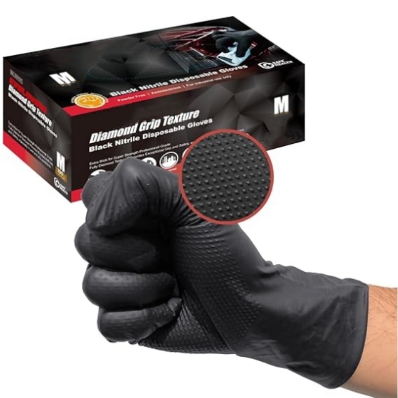8 Mil Heavy Duty Zwarte Nitril - Garden Gloves recensie en prijs