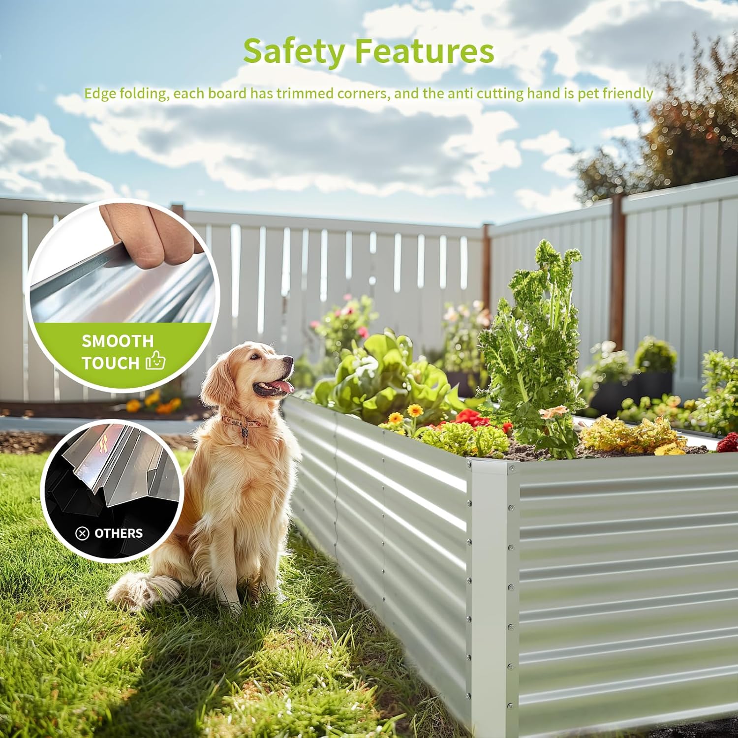 Verhoogd gegalvaniseerd tuinbe - Raised Garden Bed recensie en prijs