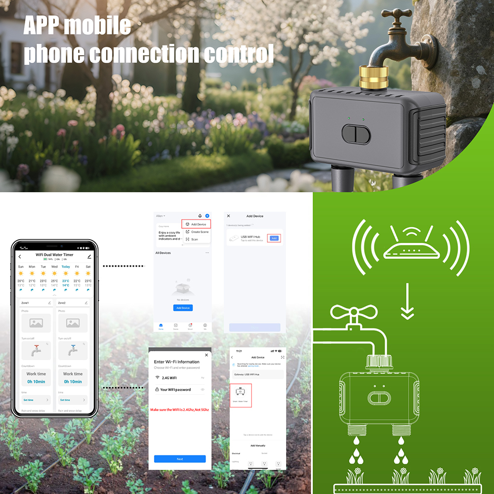 Wifi Automatische watertimer D - Trowel Garden Tools recensie en prijs