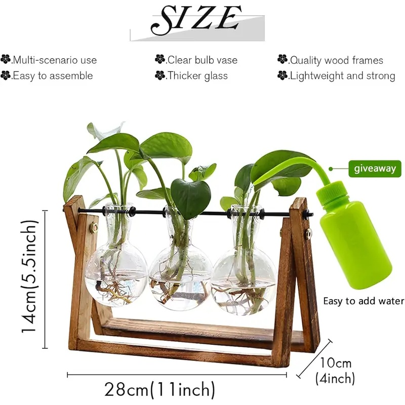 Houten standaard hydrocultuur  - Hydroponic Kit recensie en prijs