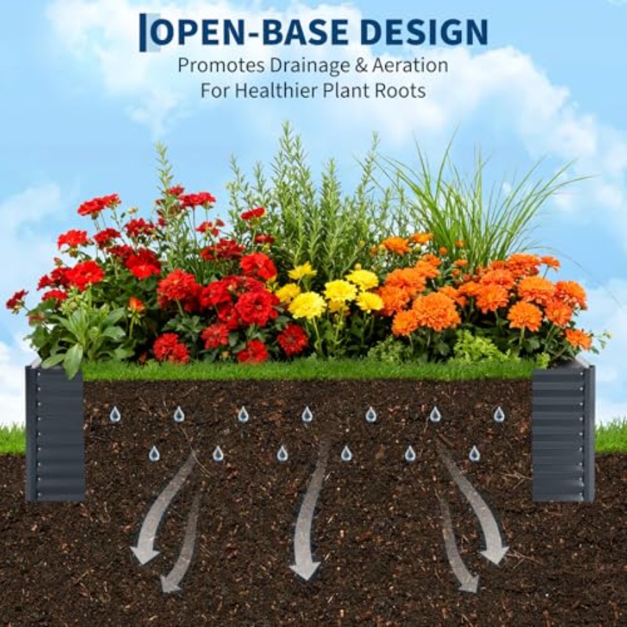 Tuinieren in de buitenlucht: v - Raised Garden Bed recensie en prijs