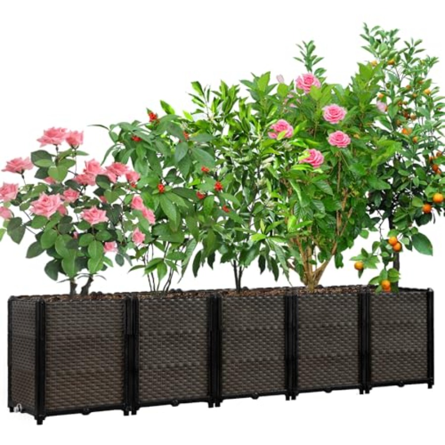 Zelfwaterende verhoogde plante - Self Watering Planter recensie en prijs