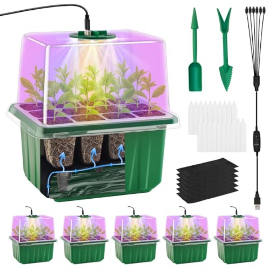 Zaai-schotel met verlichting,  - Seed Starter Tray recensie en prijs