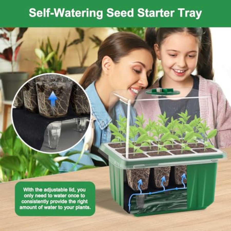 Zaai-schotel met verlichting,  - Seed Starter Tray recensie en prijs