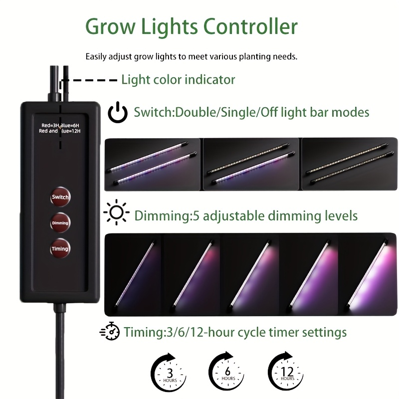 36-cellig zaaitray met groeila - Grow Light Led recensie en prijs