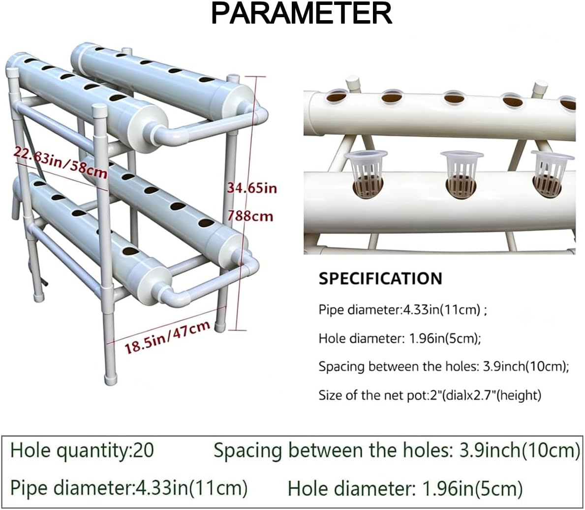 Hydroponisch kweeksysteem 20 g - Hydroponic Kit recensie en prijs