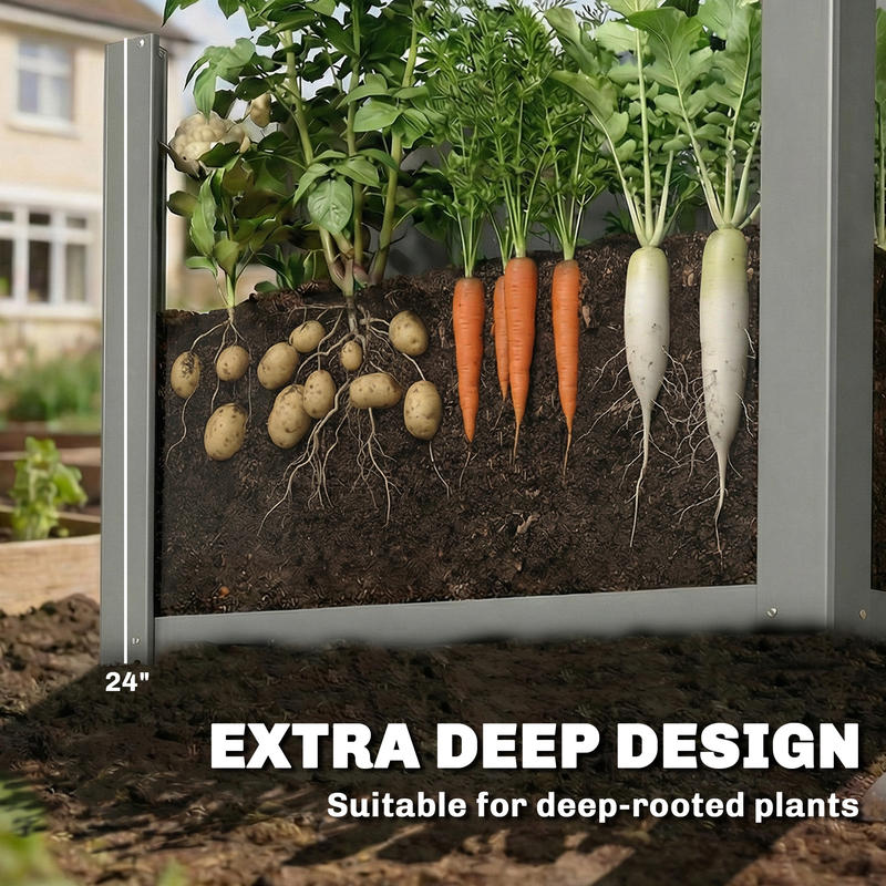 Outsunny Verhoogd Moestuinbak  - Garden Gloves recensie en prijs