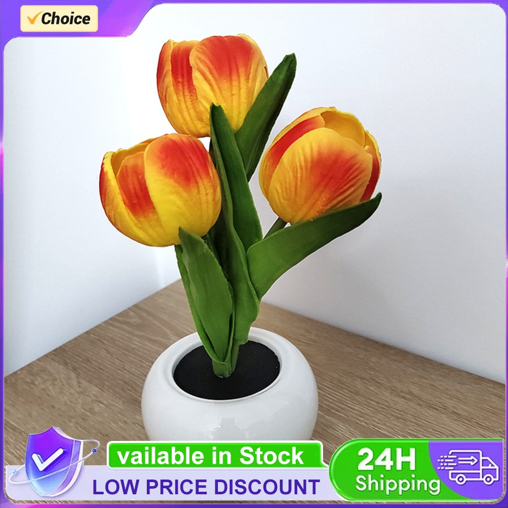 9x22cm Tulpentafellamp op batt - Plant Pot recensie en prijs