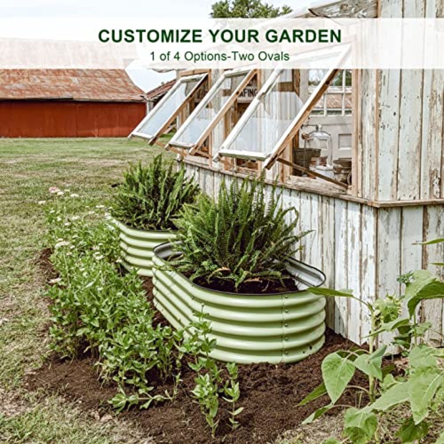 Modulaire, verrijpte tuinbedde - Raised Garden Bed recensie en prijs