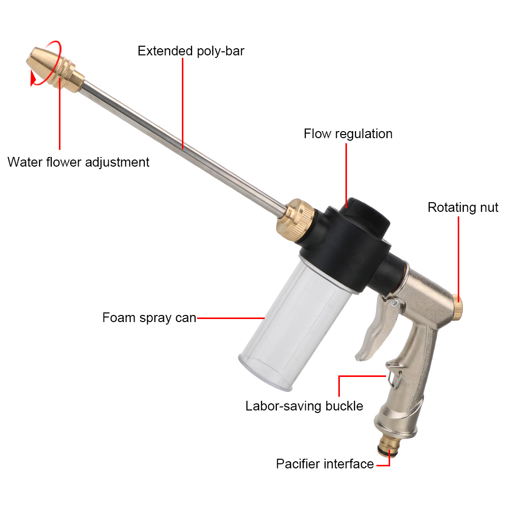 Lange Schuimwasmachine Auto Ho - Trowel Garden Tools recensie en prijs