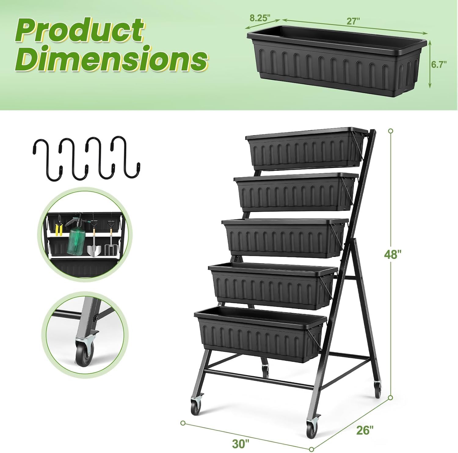 Verticale verhoogde plantenbak - Indoor Herb Garden recensie en prijs