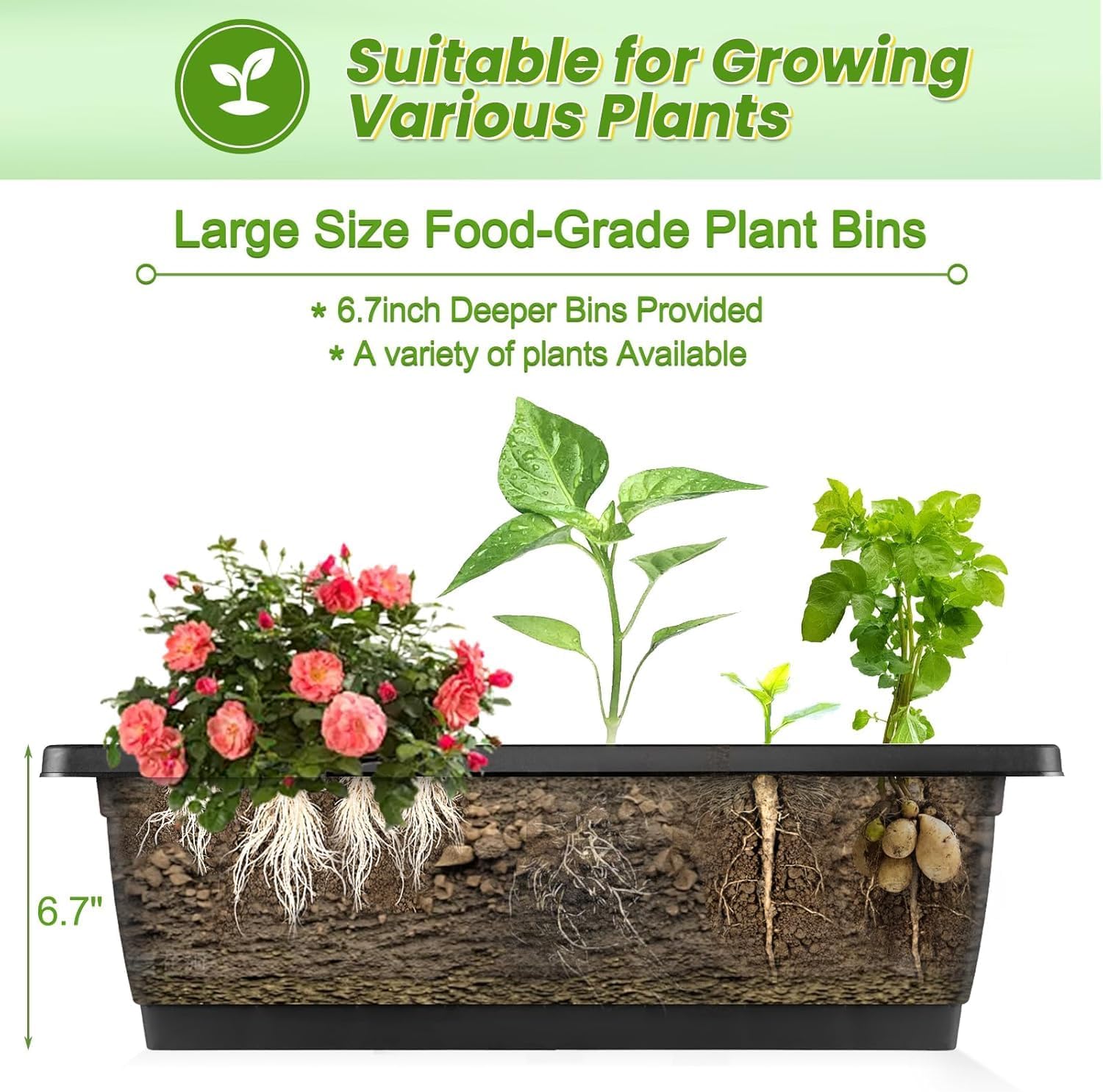 Verticale verhoogde plantenbak - Indoor Herb Garden recensie en prijs