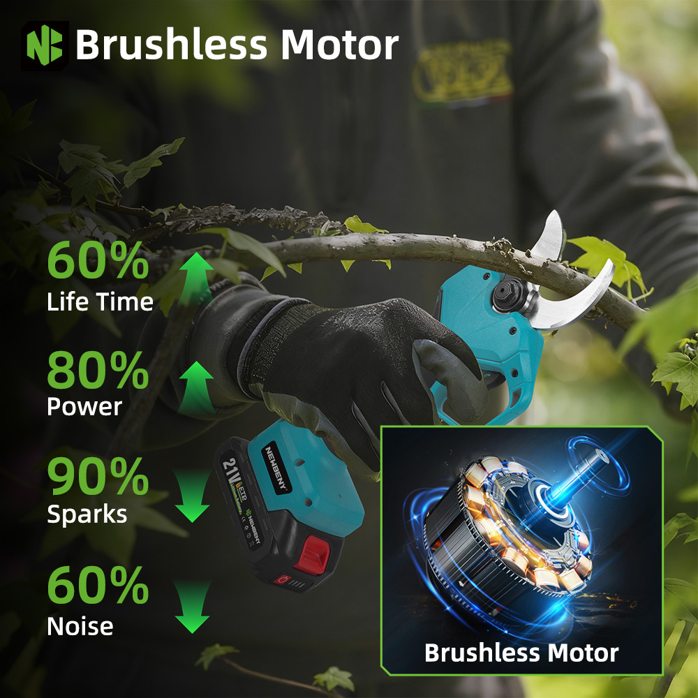 NEWBENY 65MM Draadloze Elektri - Pruning Shears recensie en prijs