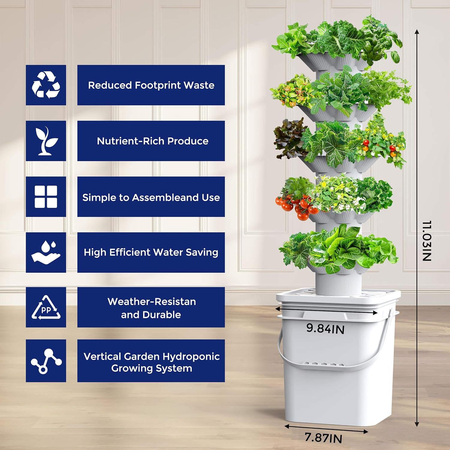 Hydroponisch kweeksysteem kit, - Hydroponic Kit recensie en prijs