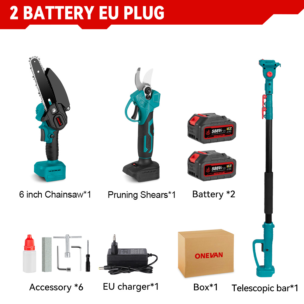 Borstelloze elektrische draadl - Pruning Shears recensie en prijs