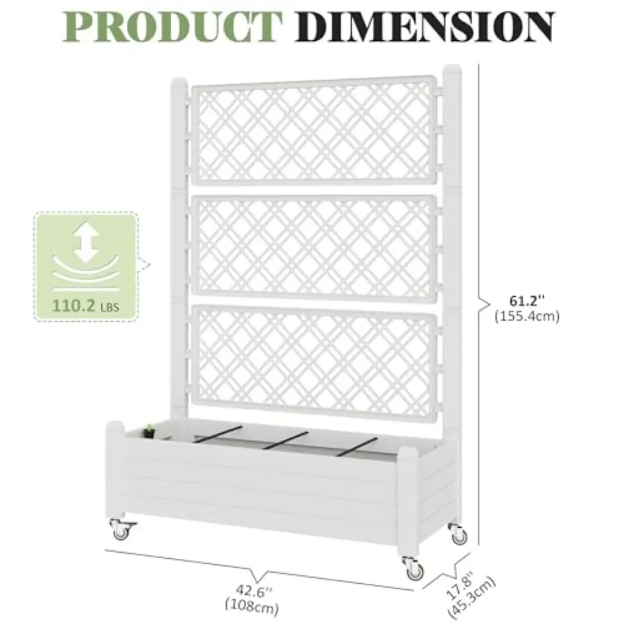 Verhoogd tuinbed met rooster,  - Self Watering Planter recensie en prijs