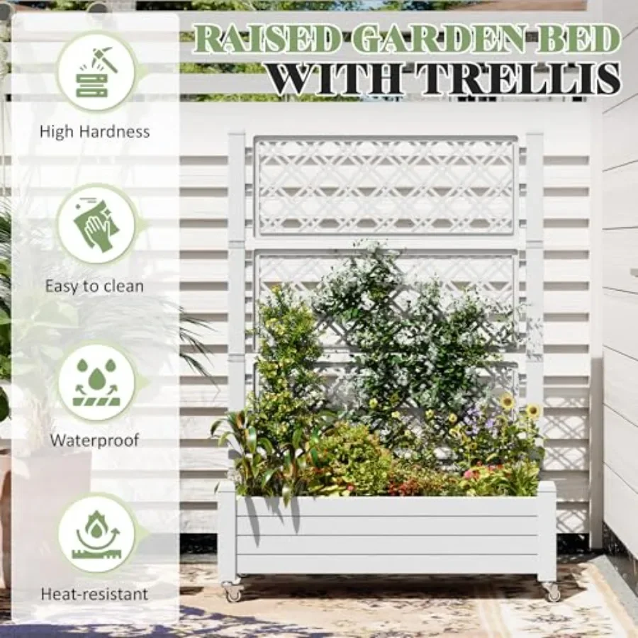 Verhoogd tuinbed met rooster,  - Self Watering Planter recensie en prijs