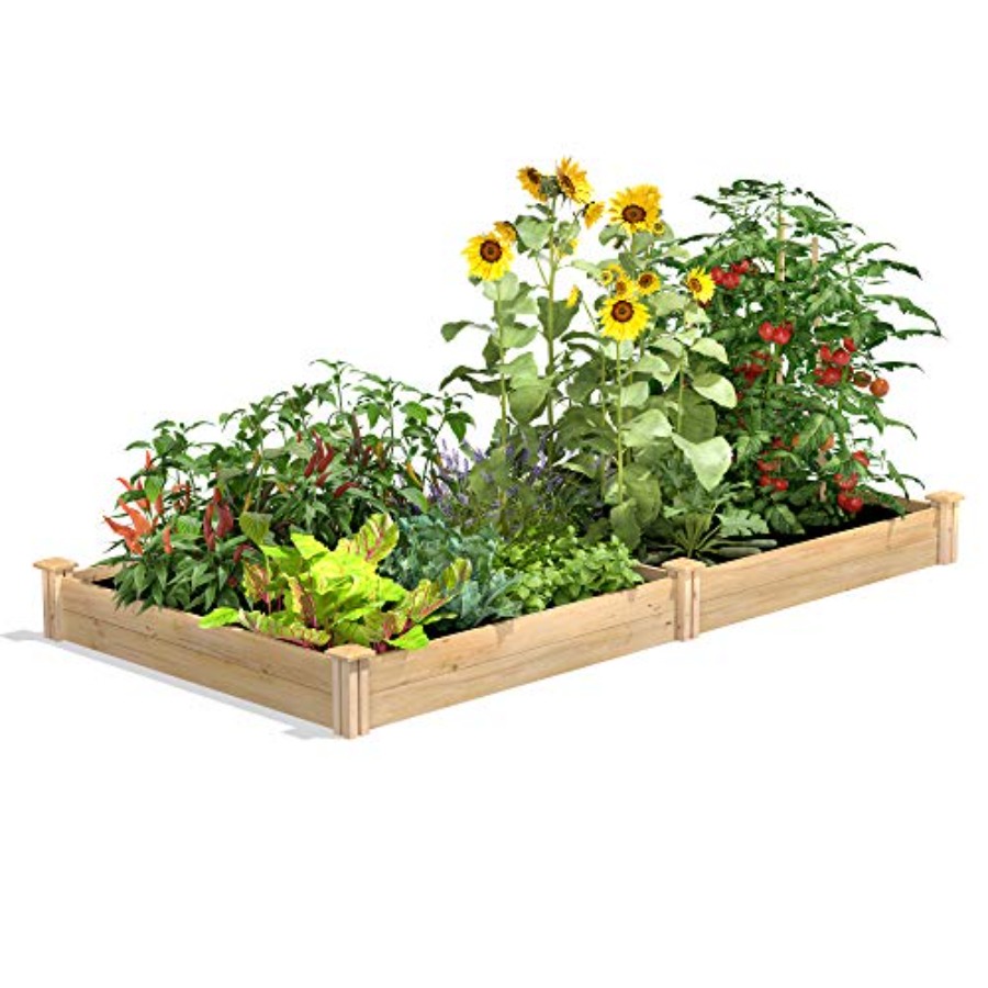 Verhoogd tuinbed voor buitenge - Raised Garden Bed recensie en prijs
