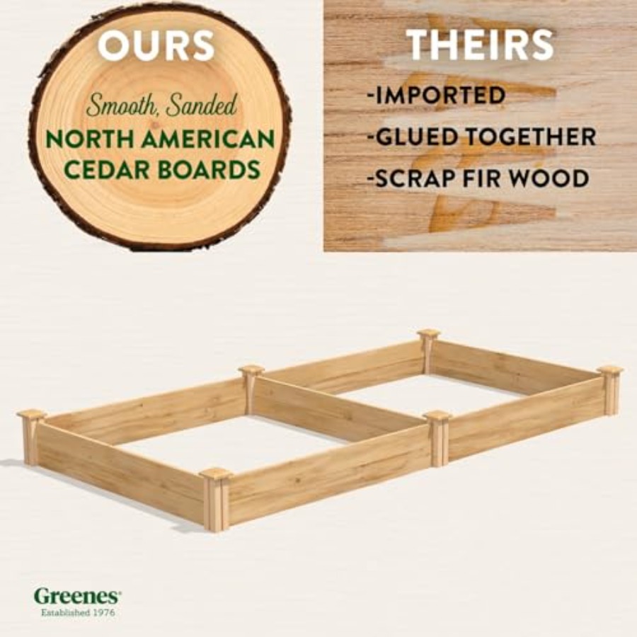 Verhoogd tuinbed voor buitenge - Raised Garden Bed recensie en prijs