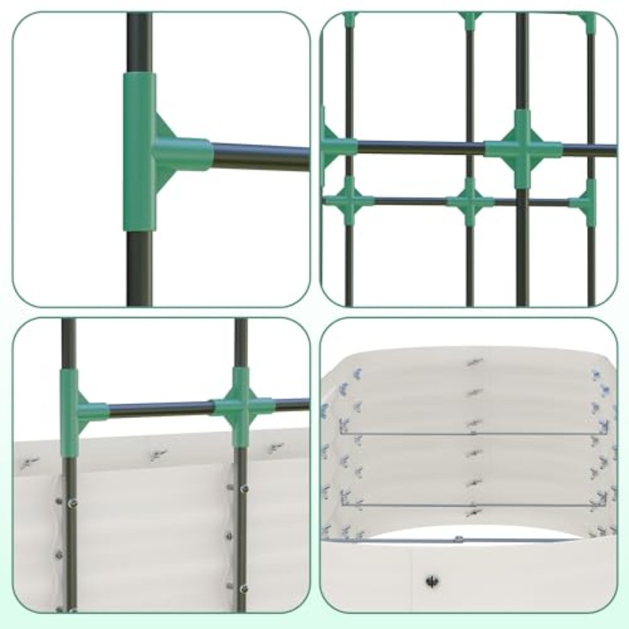 96 cm hoge gegalvaniseerde ver - Raised Garden Bed recensie en prijs
