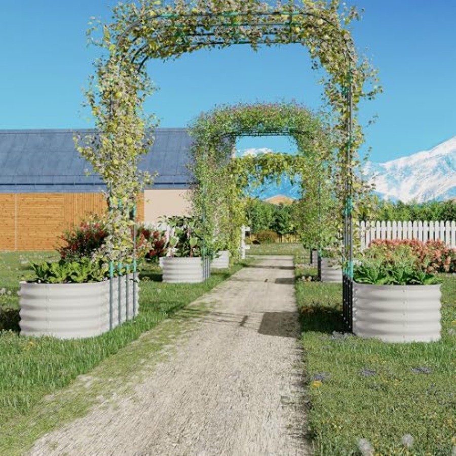 96 cm hoge gegalvaniseerde ver - Raised Garden Bed recensie en prijs