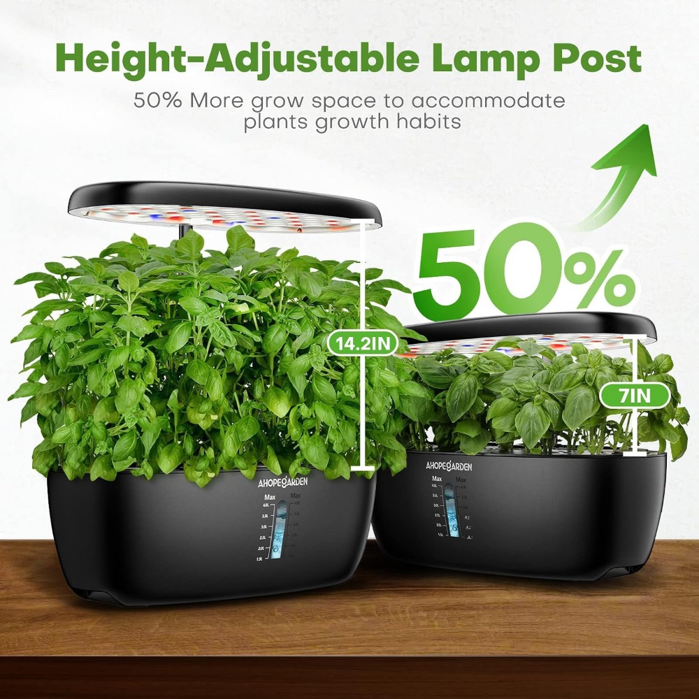 12-pods hydrocultuur tuin met  - Indoor Herb Garden recensie en prijs
