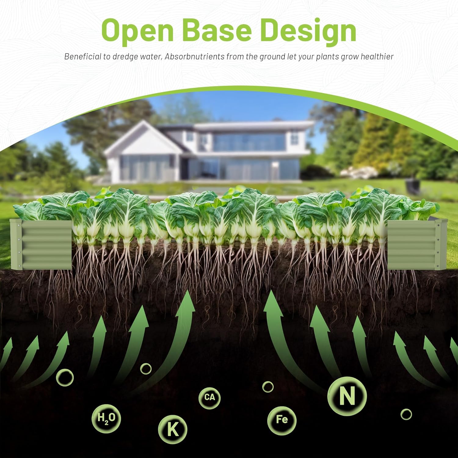 Buitenmoestuin metalen verhoog - Raised Garden Bed recensie en prijs