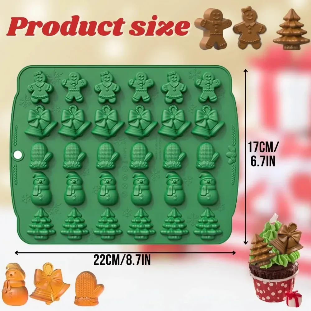 Kerst Siliconen Chocolade Schi - Garden Gloves recensie en prijs