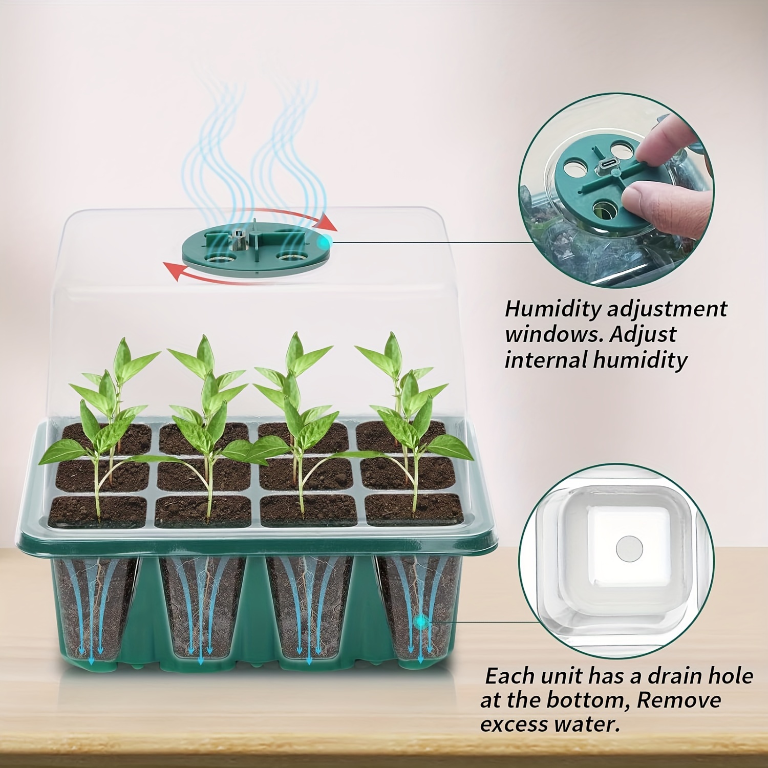 Zaailingen Starterset - 1/2/3  - Grow Light Led recensie en prijs