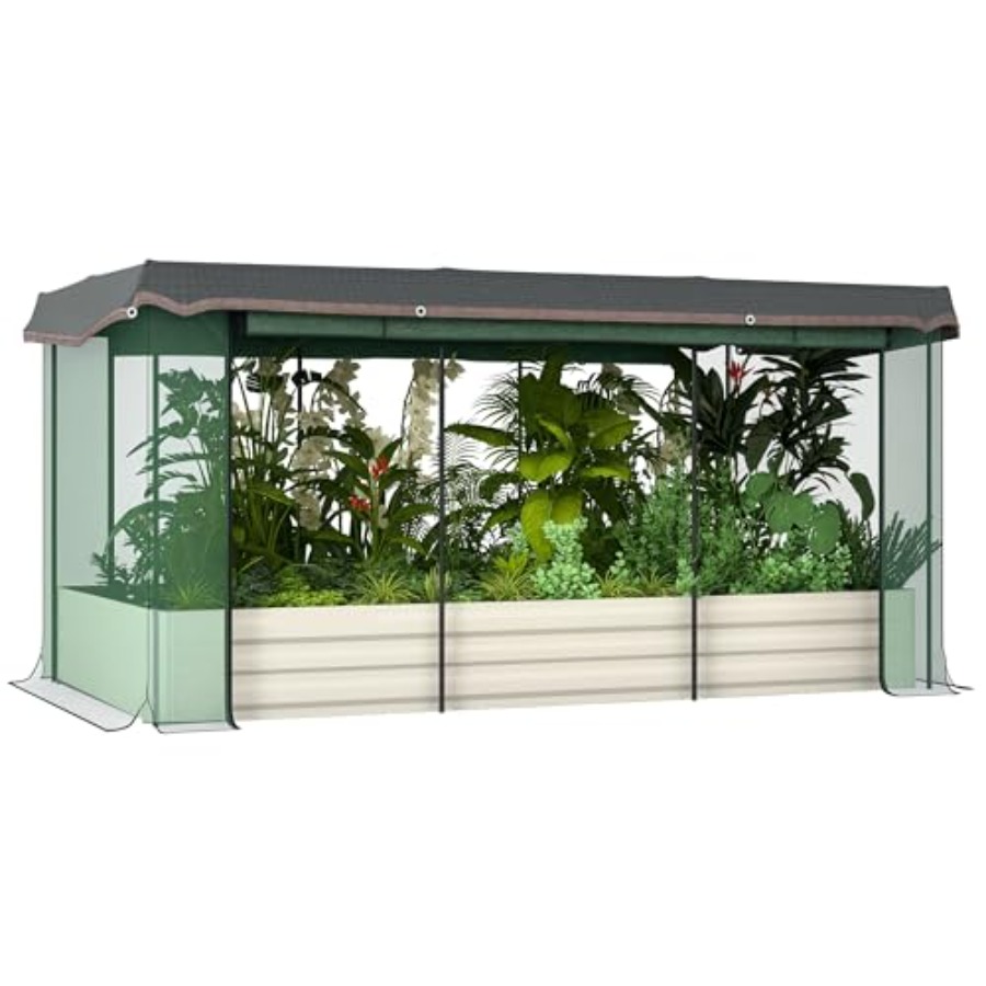 7,3 x 3,4 x 1 ft gegalvaniseer - Raised Garden Bed recensie en prijs