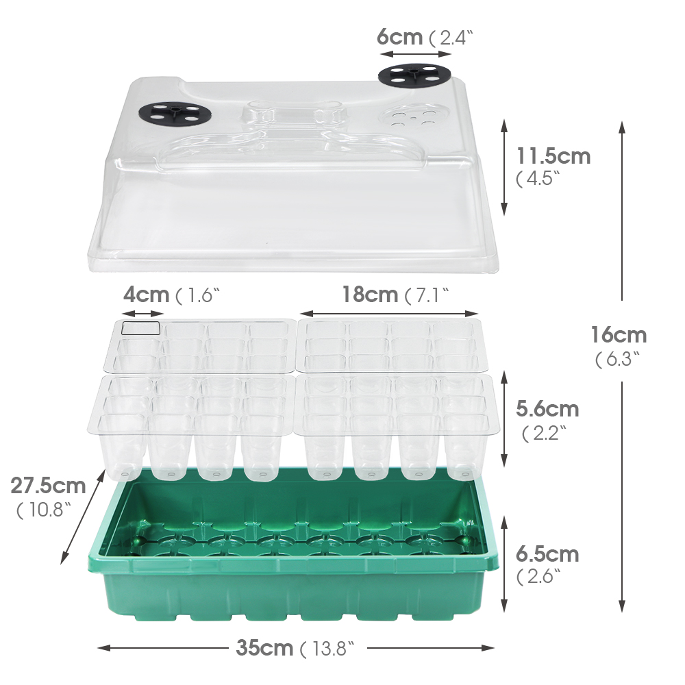 Warme Zaailingen Doos Verwarmi - Seed Starter Tray recensie en prijs