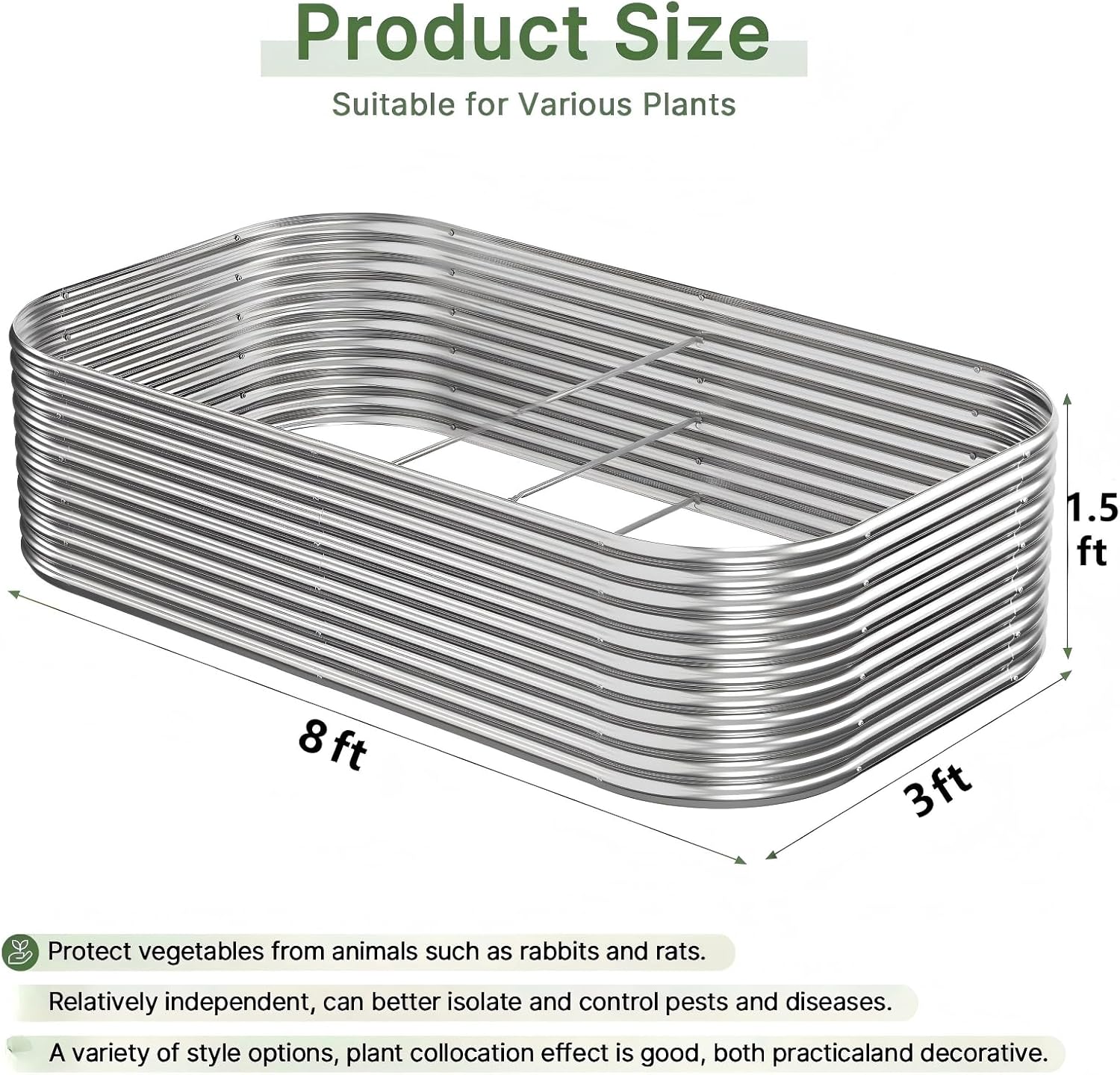 Buitentuinieren met 2 stuks 8x - Raised Garden Bed recensie en prijs