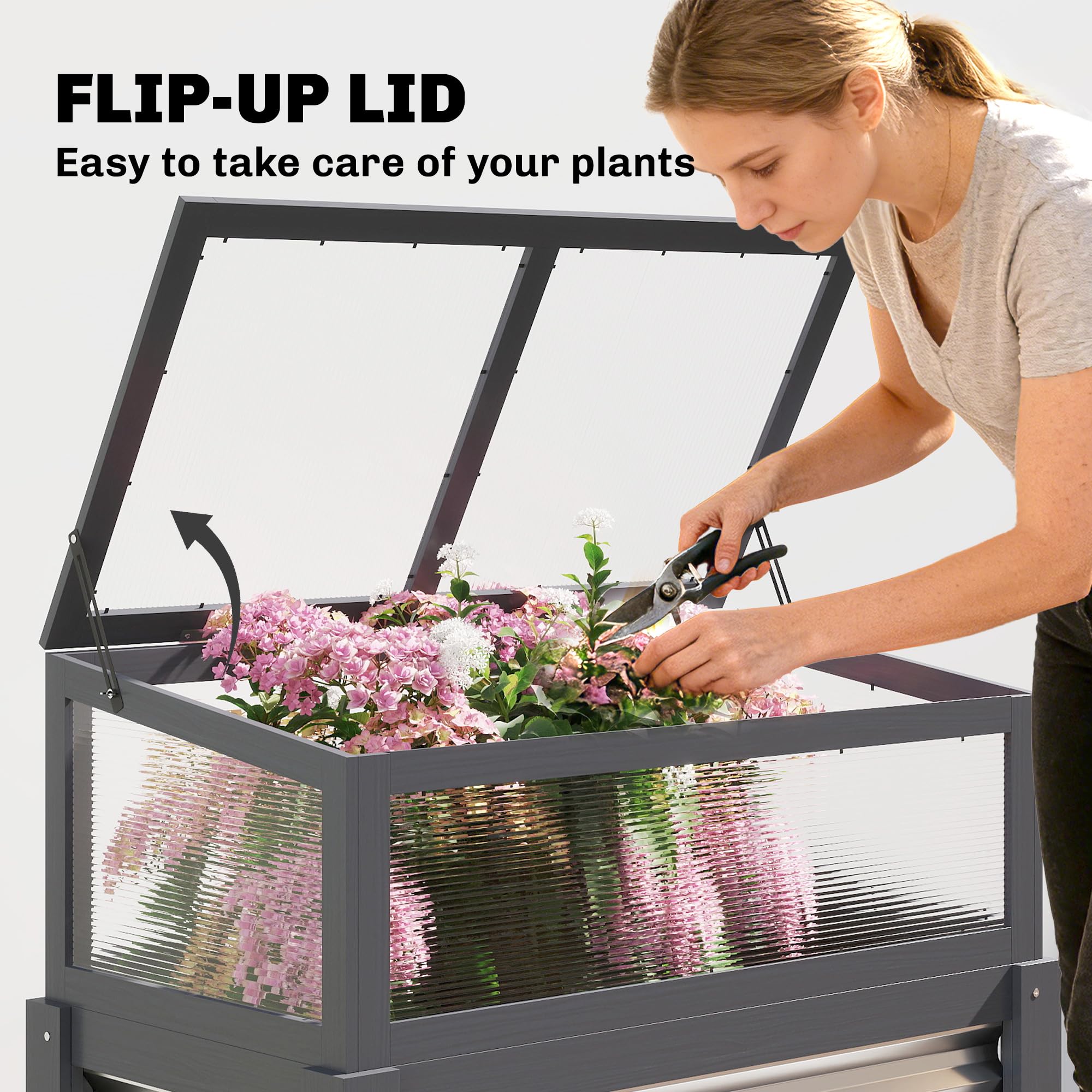 Houten verhoogde moestuinbak m - Raised Garden Bed recensie en prijs