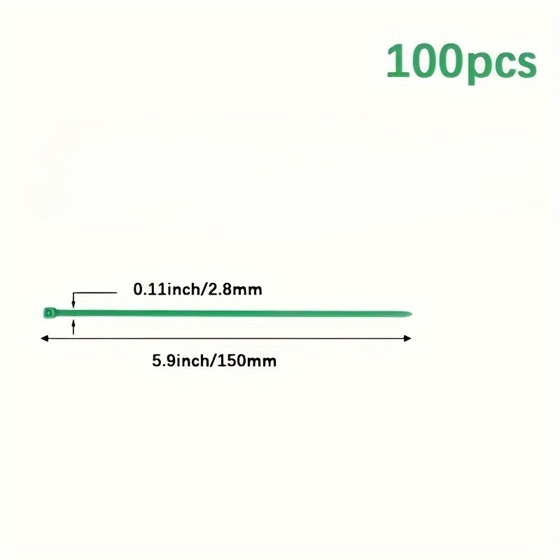 100 stuks tuinkabelbinders, pl - Plant Pot recensie en prijs