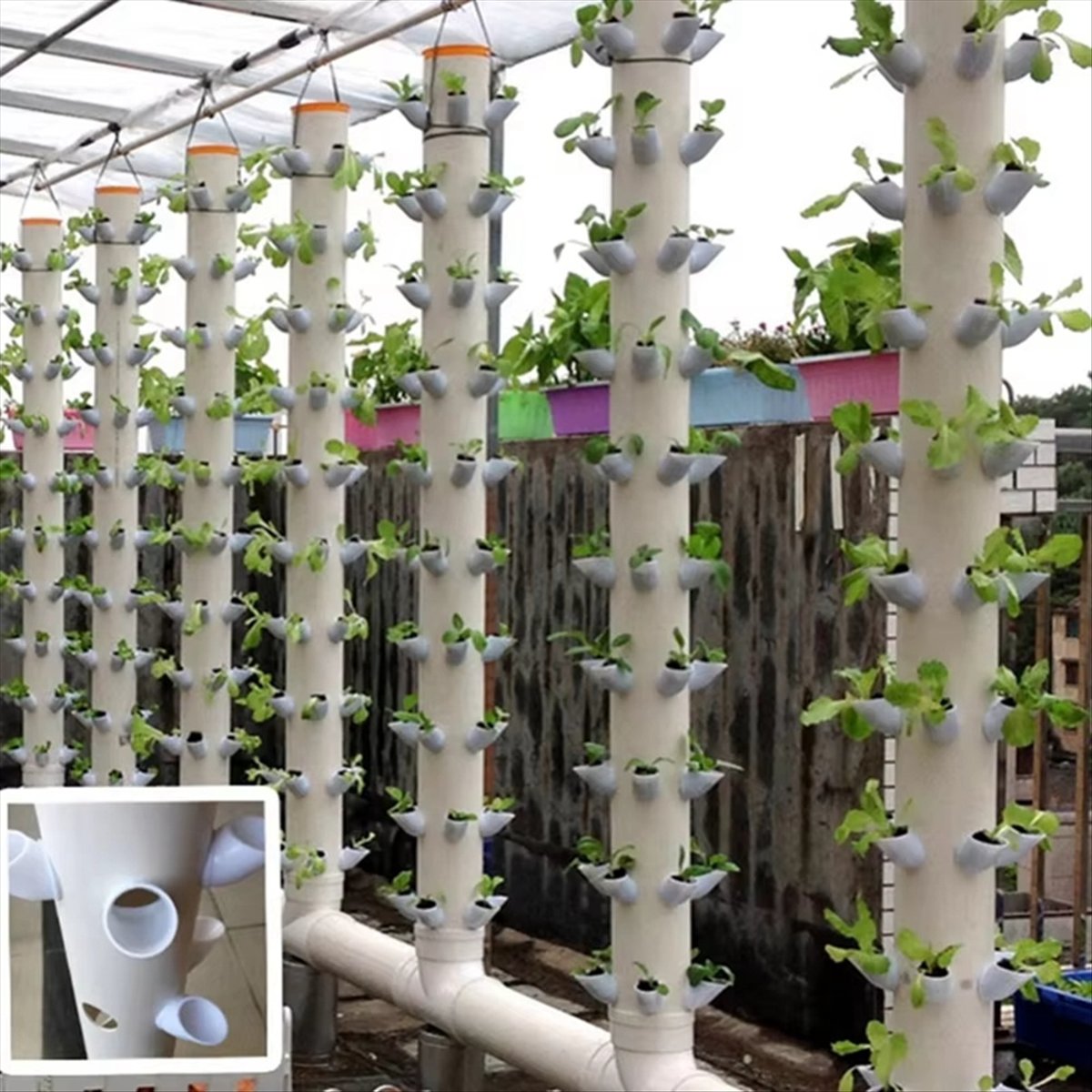 Hydroponische verticale torenc - Plant Pot recensie en prijs