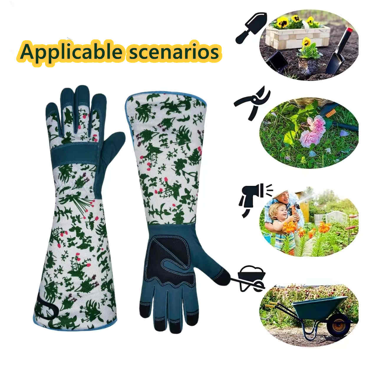 Tuinhandschoenen met lange mou - Garden Gloves recensie en prijs