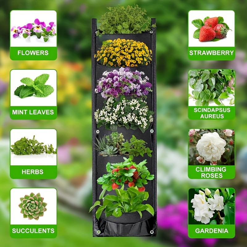 2 stuks 7-vakken waterdichte h - Vertical Planter recensie en prijs