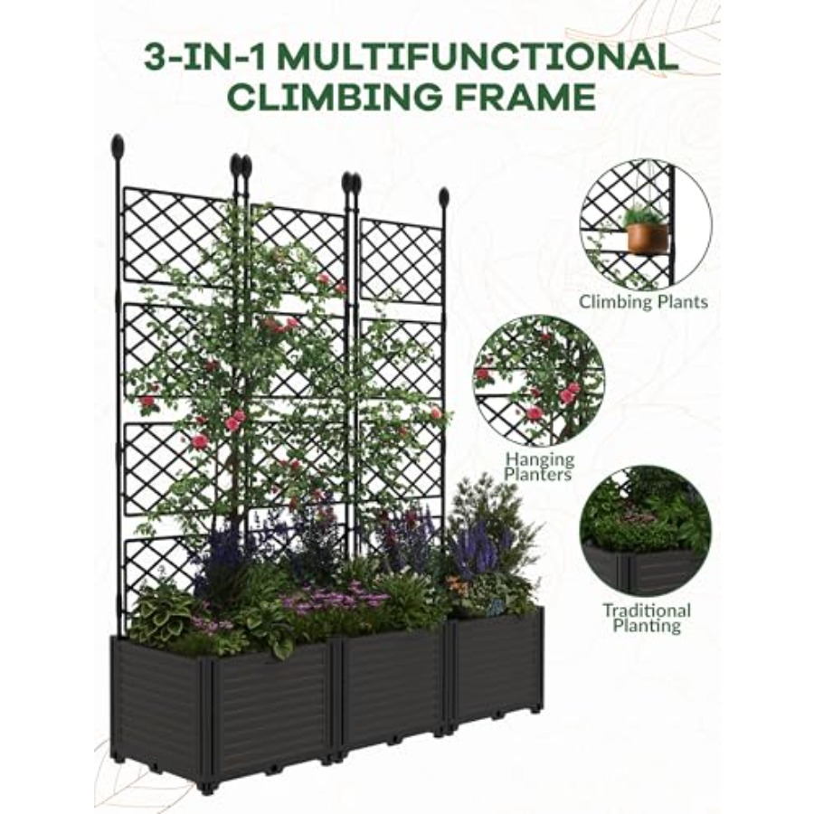 3-delige modulaire verhoogde t - Raised Garden Bed recensie en prijs