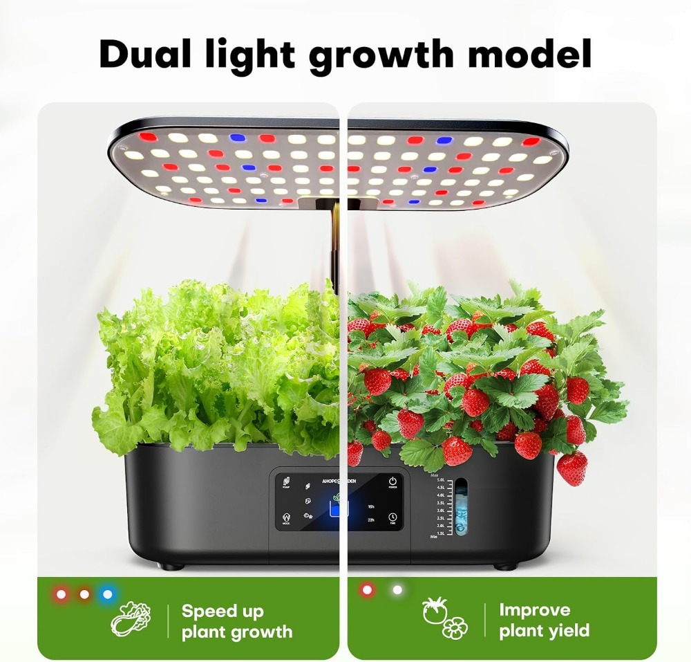 12-Pod Indoor Hydroponische Tu - Indoor Herb Garden recensie en prijs