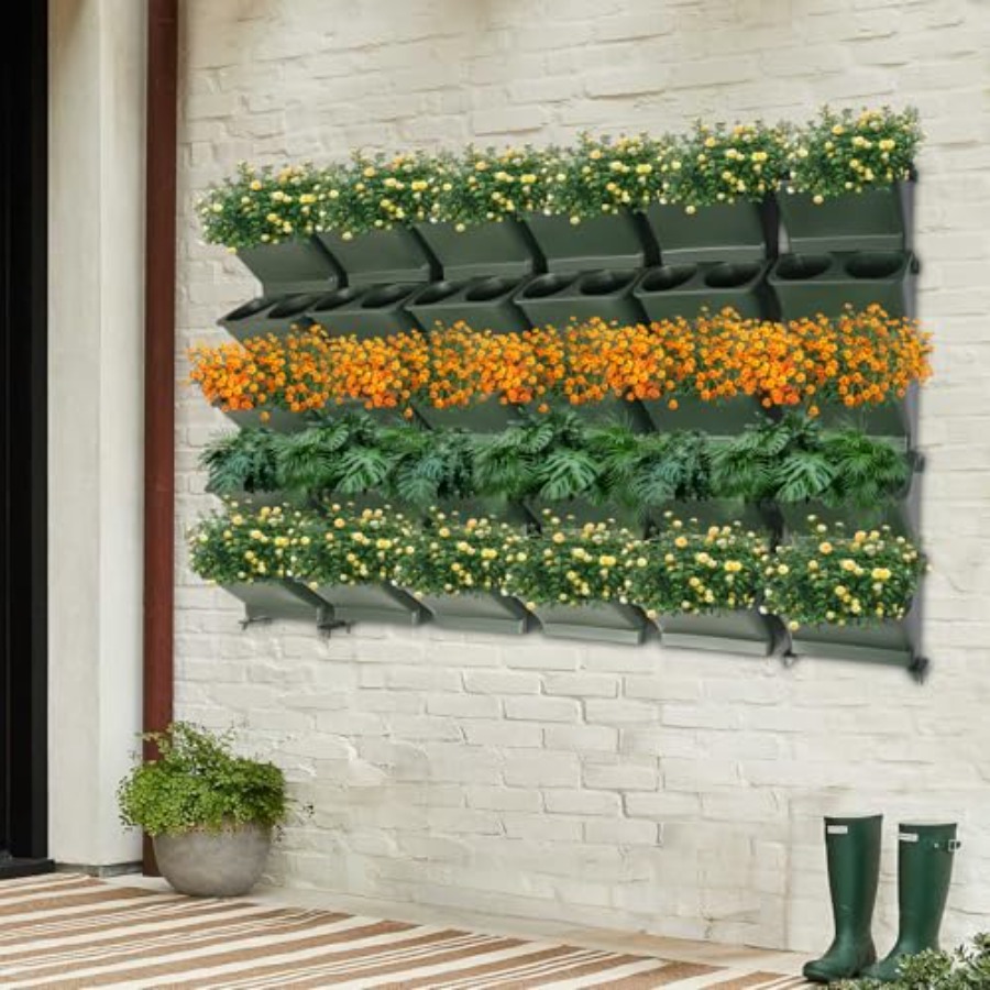 Verticale wandplantenbak voor  - Self Watering Planter recensie en prijs