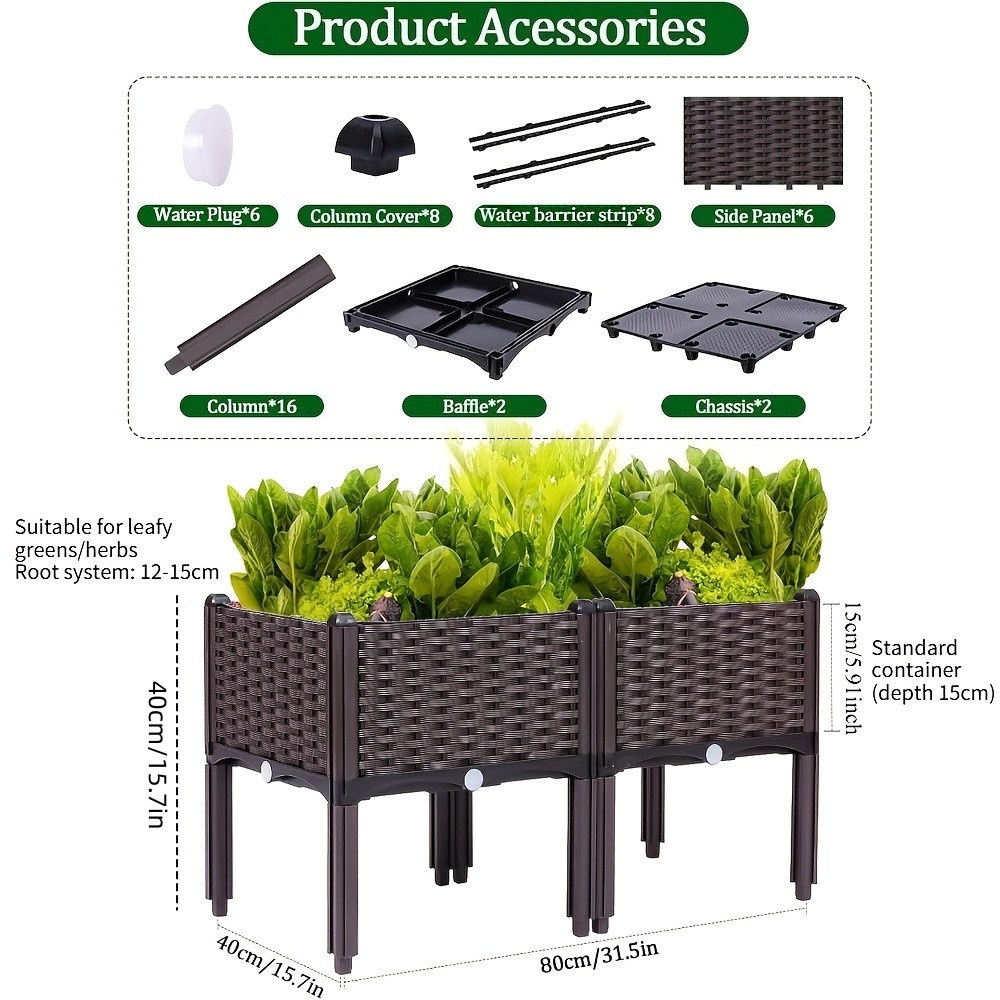 Verhoogde plantenbak voor de t - Raised Garden Bed recensie en prijs